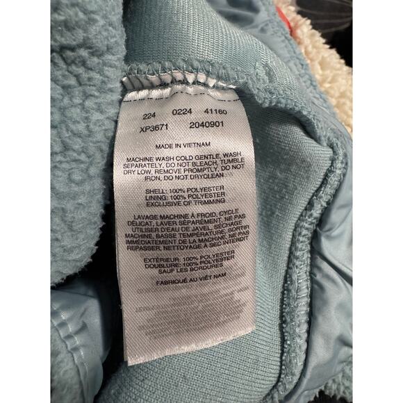 Columbia Sherpa Fleece Half Snap Pullover Colorblock Cabincore Gorpcore (Small) - Picture 6 of 6